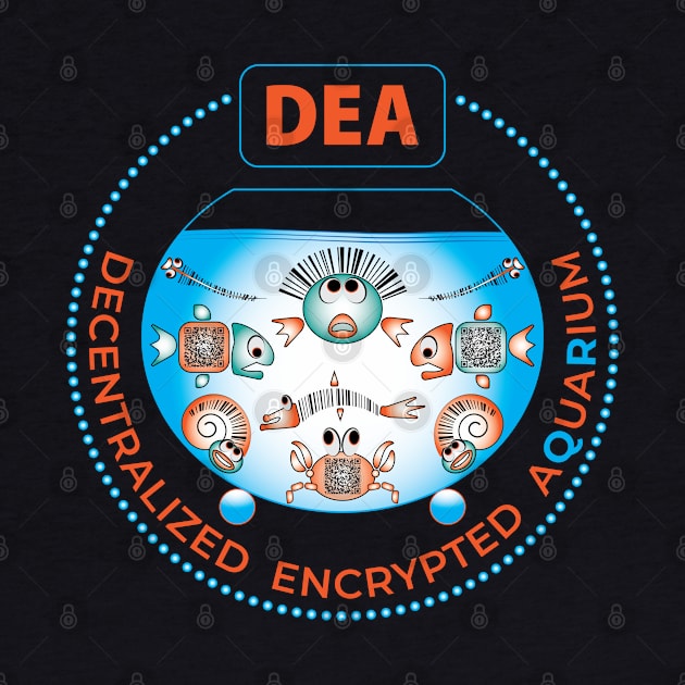 DEA. Decentralized Encrypted Aquarium. by voloshendesigns